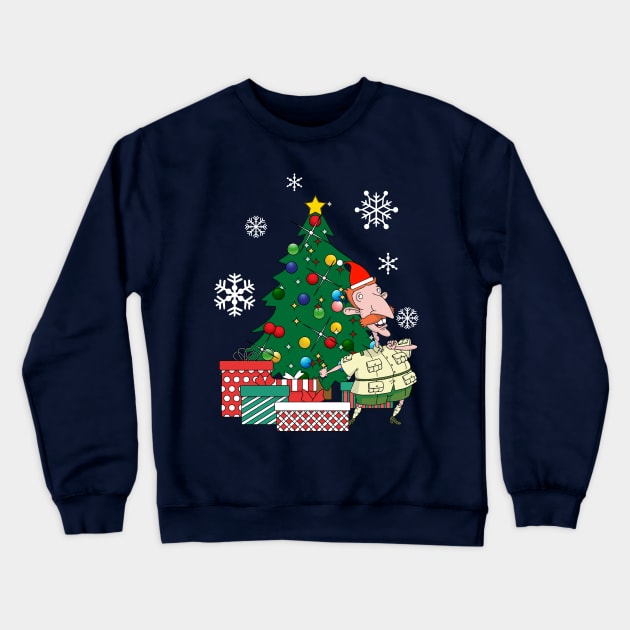 Nigel Thornberry Around The Christmas Tree Crewneck Sweatshirt by Nova5